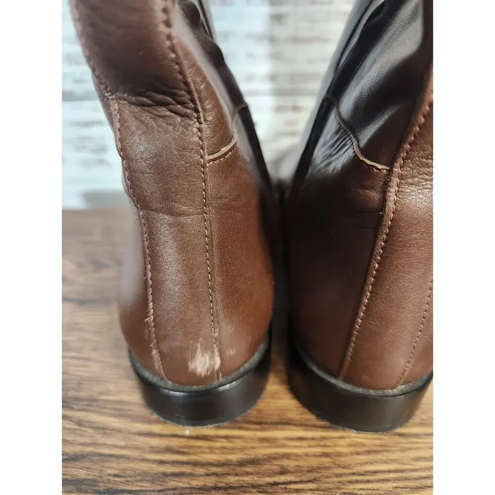 Cole Haan Women's Crown Leather Riding Boots size 6